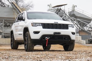 Jeep Grand Cherokee Hidden Winch Mount - Front - Rough Country - WK2 - '14-'20 Jeep Grand Cherokee Hidden Winch Mount - Front - Rough Country - WK2 - '14-'20